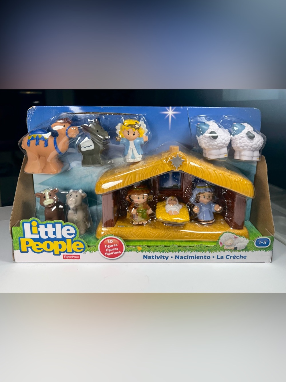 Fisher Price Little People Christmas Nativity 10 Figure Set 2015 Brand New! NOS